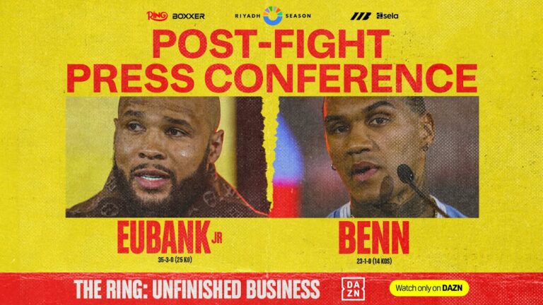Chris Eubank Jr vs Conor Benn 2: *LIVE* Post Fight Press Conference | Matchroom Boxing