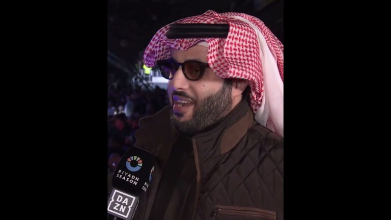 His Excellency Turki Al-Sheikh Teases Monster Fight 🤯 Joshua Vs Fury?!