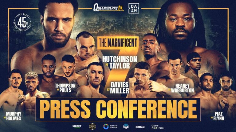 LIVE Launch Press Conference | Moses Itauma vs Jermaine Franklin | The Magnificent 7 💥