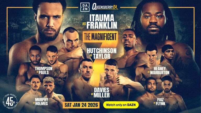 MOSES ITAUMA VS. JERMAINE FRANKLIN | THE MAGNIFICIENT SEVEN LAUNCH PRESS CONFERENCE