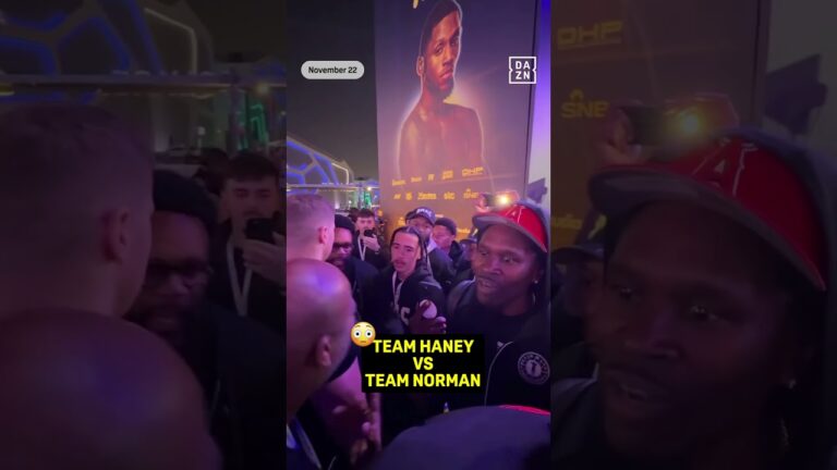 DEVIN HANEY'S TEAM CLASHES WITH BRIAN NORMAN JR'S CAMP #shorts