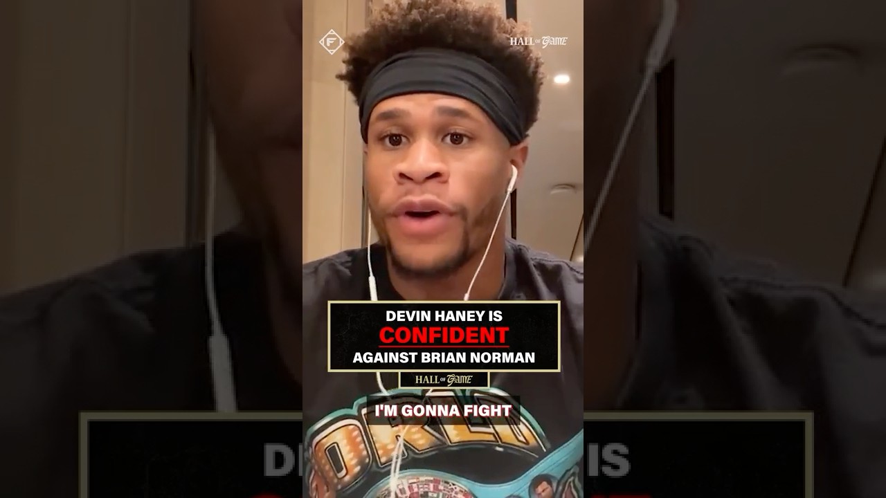 Devin Haneyâ€™s confidence on 💯 heading into his first welterweight title fight 😤
