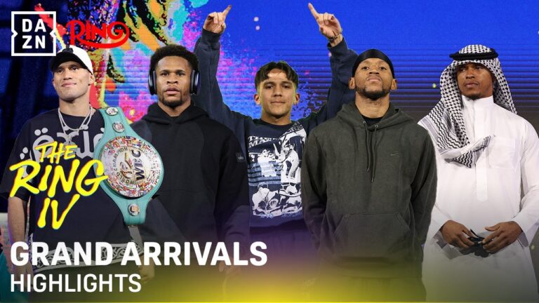 RING IV: David Benavidez vs. Anthony Yarde | Grand Arrivals Highlights