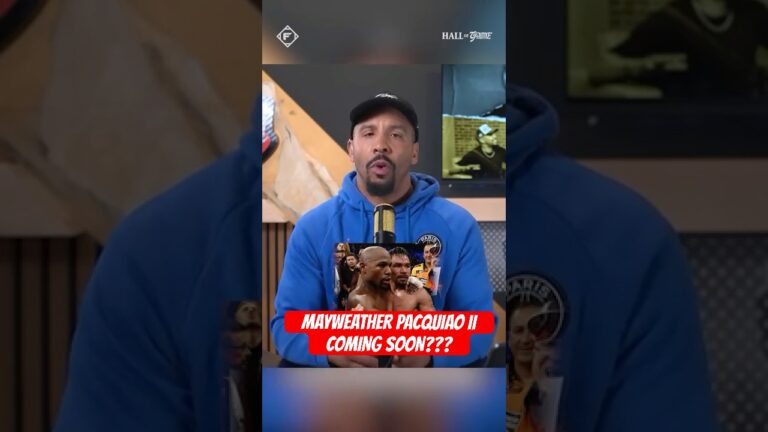 Is the smoke around a potential Mayweather 🆚 Pacquiao rematch real?! 🔥💨