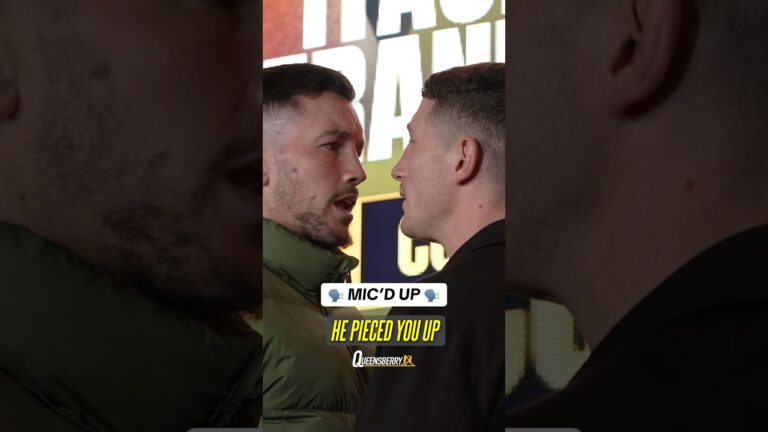 Listen in on this tense war of words between Liam Davies & Zak Miller🗣️😳