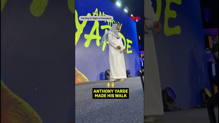 Anthony Yarde coming in fresh 😎 #shorts