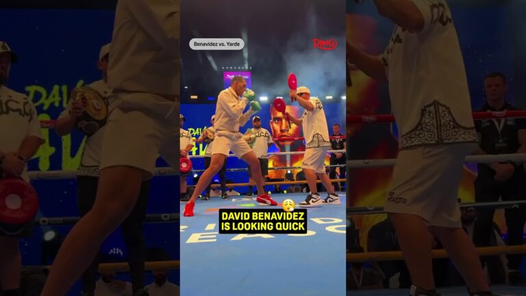 The SPEED of Benavidez 🤯 #shorts