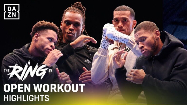 RING IV: David Benavidez vs. Anthony Yarde | Open Workout Highlights
