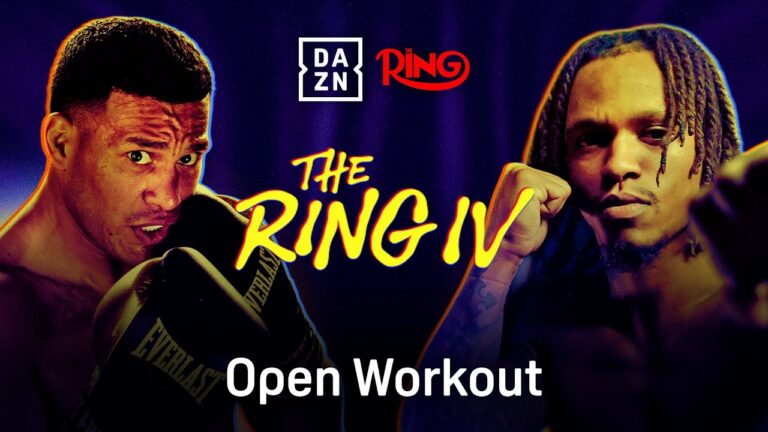 RING IV: NIGHT OF THE CHAMPIONS | DAVID BENAVIDEZ VS. ANTHONY YARDE OPEN WORKOUTS LIVESTREAM