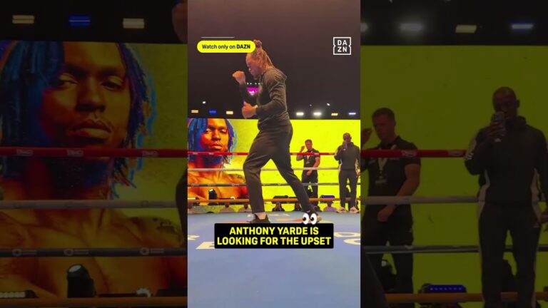 Anthony Yarde wants to pull off the upset 👊 #shorts