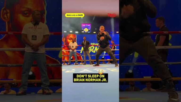 Brain Norman Jr. is someone you can't SLEEP on 😳 #shorts