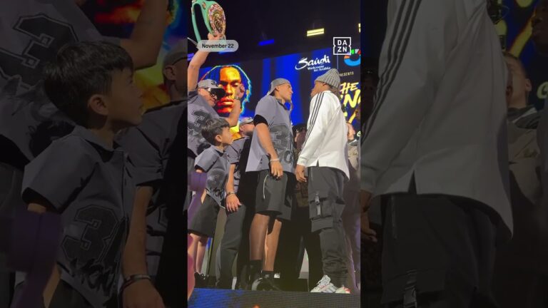 David Benavidez and Anthony Yarde come FACE-TO-FACE 👀