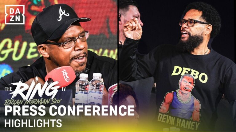 TEAM HANEY & TEAM NORMAN GO AT IT! 😳 | RING IV Press Conference Highlights