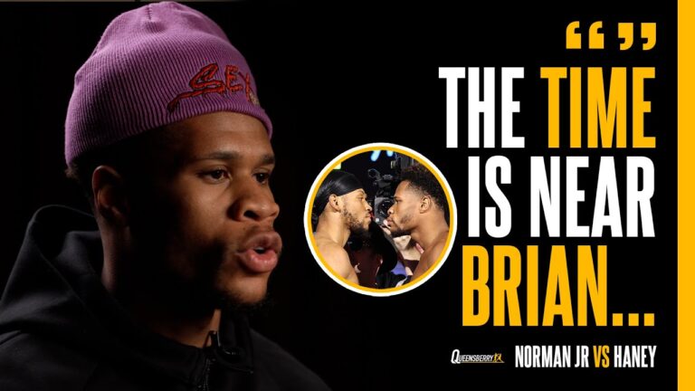 Devin Haney's RUTHLESS final warning to Norman Jr & reacts to FIRE Moses Itauma 🔥👀
