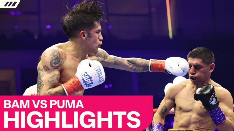 Bam Rodriguez Schools & KO's Puma Martinez To Unify Super Flyweight Division | Matchroom Boxing