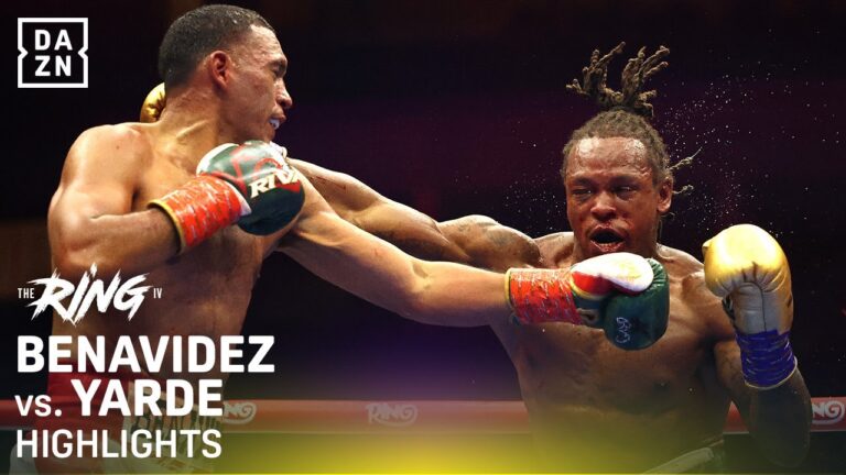MONSTER STOPPAGE!! DAVID BENAVIDEZ VS. ANTHONY YARDE | Fight Highlights | RING IV