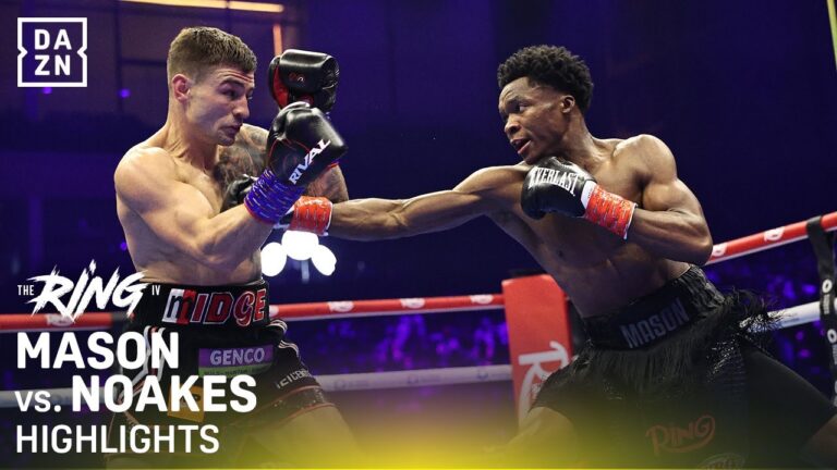 WHAT A FIGHT!! Abdullah Mason vs. Sam Noakes | Fight Highlights | RING IV: Night of Champions