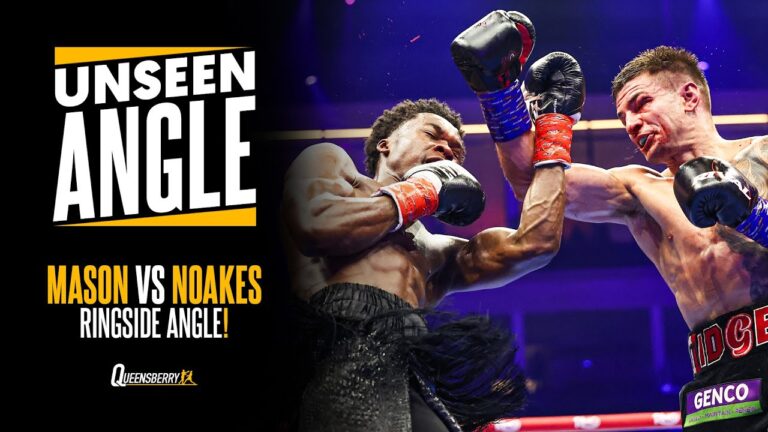 RINGSIDE ANGLE of Abdullah Mason & Sam Noakesâ€™ Hard Hitting Match of the Year Contender ⚔️