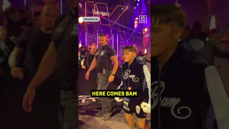 Jesse “Bam” Rodriguez is NOW in the ring! 💥👀 #shorts