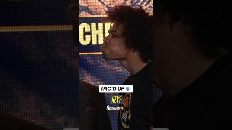 The face off between Nathan Heaney & Gerome Warburton got  😰