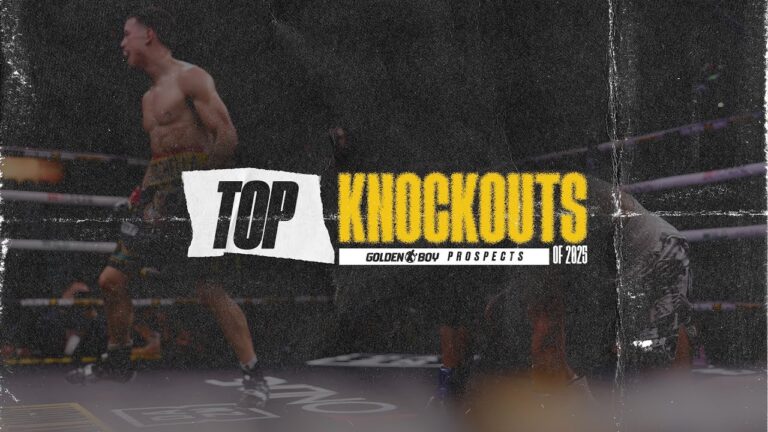 Golden Boy's Prospect Top Knockouts of 2025!