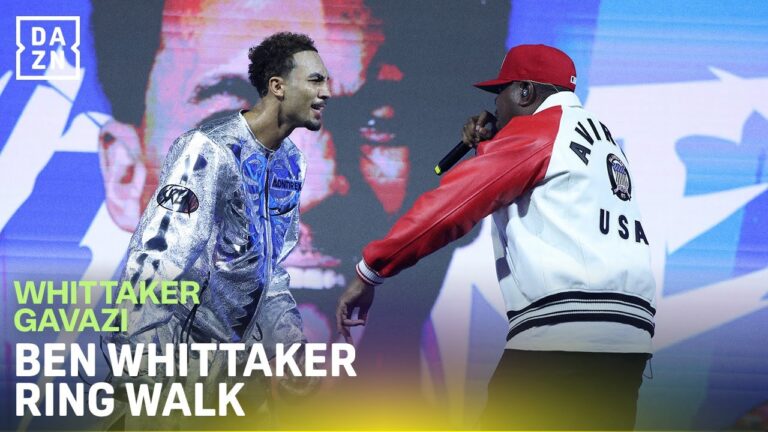 BEN WHITTAKER'S RING WALK WITH DIZZIE RASCAL