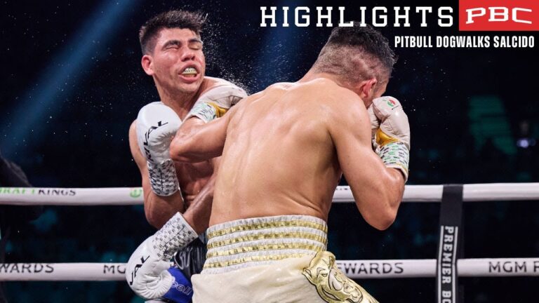 Isaac “Pitbull” Cruz PUNISHES Omar Salcido | HIGHLIGHTS