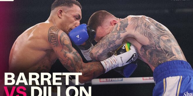 Zelfa Barrett vs Liam Dillion | Full Fight