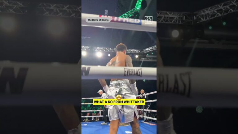 INSANE KO FROM BEN WHITTAKER 🥵 #shorts