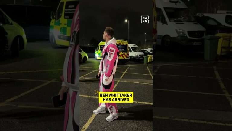 BEN WHITTAKER IS HERE!!!! #shorts