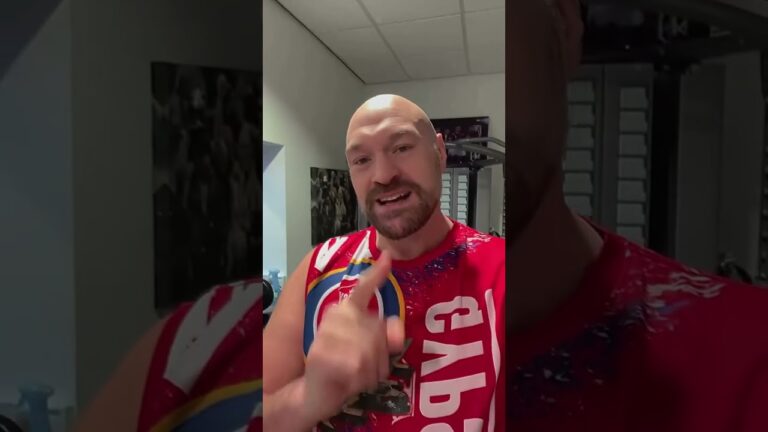 The Gypsy King is PUMPED for the seven year anniversary of the first Deontay Wilder fight 🍿👀