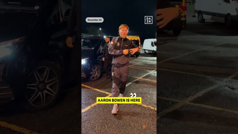 Aaron Bowen is ready for co-main action 👊 #shorts