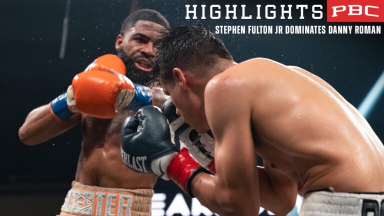Stephen Fulton Jr. outclasses Danny Roman from RD 1 to RD 12 |  HIGHLIGHTS
