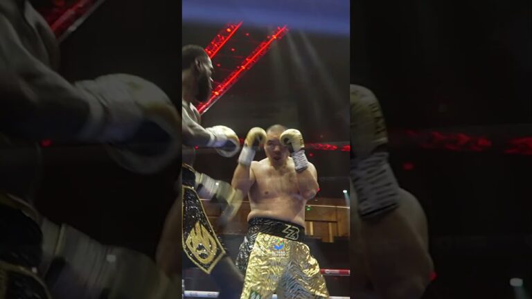 Zhilei Zhang DESTROYS Deontay Wilder 😱