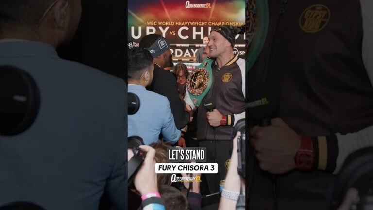 ⏮️ Tyson Fury & Derek Chisora at the Tottenham Hotspur Stadium 🥊