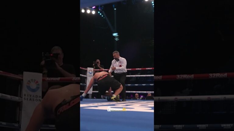 Ezra Taylor's VICIOUS one-punch KO 🔥