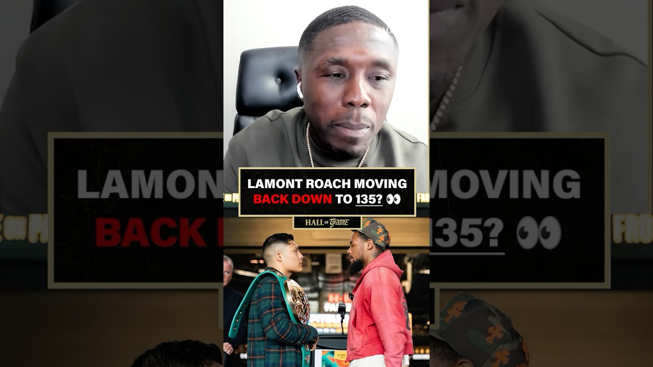 Lamont Roach is tryna take care of unfinished business at 135 after the Pitbull fight 👀💨