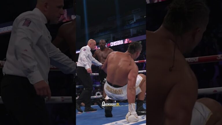 Derek Chisora's RUTHLESS Joe Joyce Knockdown 😱