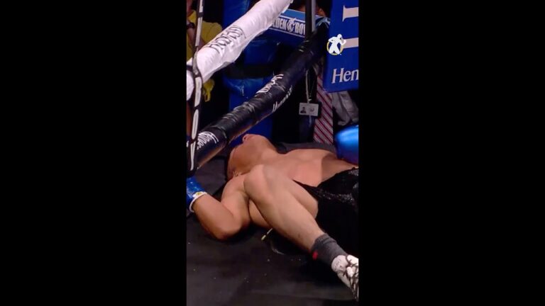 He was DONE in just the 3rd round! 👀