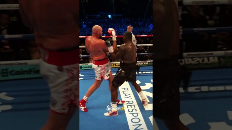 The Gypsy King's UNBELIEVABLE Display & KO against Dillian Whyte! 💥 #boxing #tysonfury #wembley