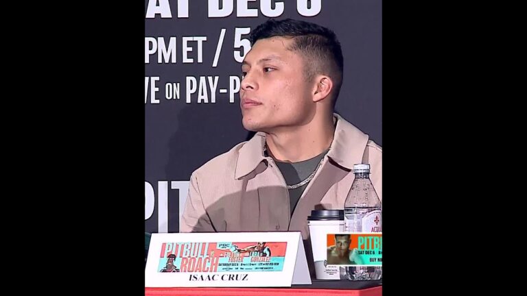 isaac cruz beating roach