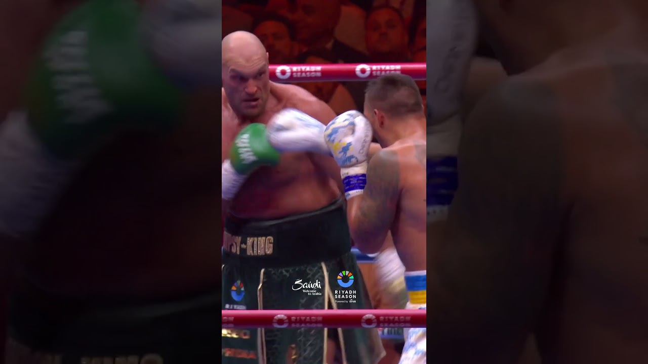 Tyson Fury & Oleksandr Usyk went to WAR for UNDISPUTED Glory! 💥 #boxing #tysonfury #usyk