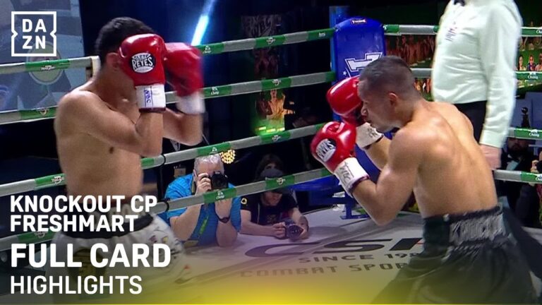 Full Card Highlights | Knockout CP Freshmart vs. Junior Zarate