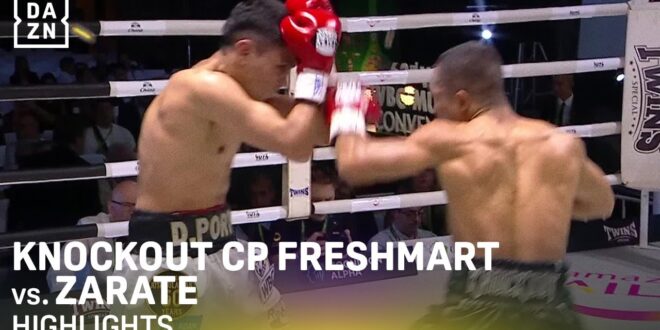 Knockout CP Freshmart vs. Junior Zarate | Fight Highlights