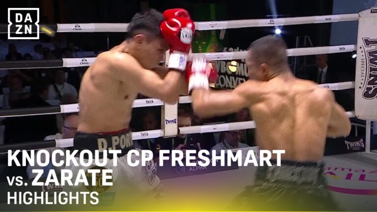 Knockout CP Freshmart vs. Junior Zarate | Fight Highlights