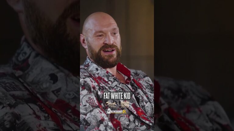 Tyson Fury always knew what he would become! 👀 #boxing #tysonfury #rioferdinand #motivation