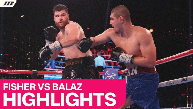 Johnny Fisher Back To Winning Ways, Beats Balaz In Four | Matchroom Boxing