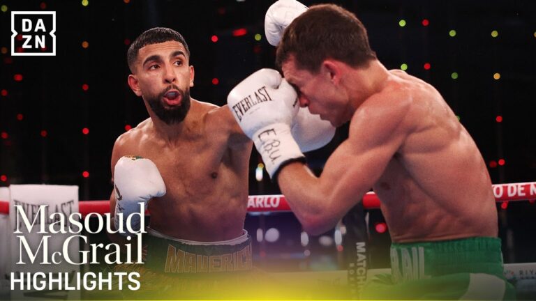 Shabaz Masoud vs. Peter McGrail | Fight Highlights