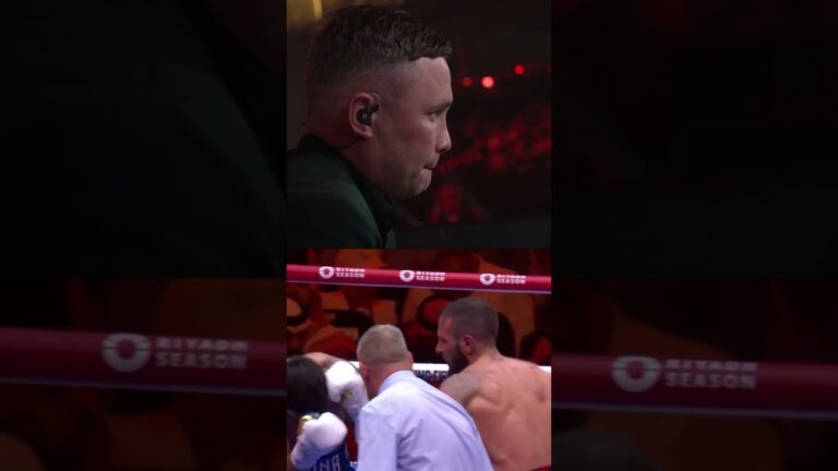 Carl Framptonâ€™s PASSIONATE reaction to SAVAGE Cacace Stoppage! 💥 #boxing #ireland