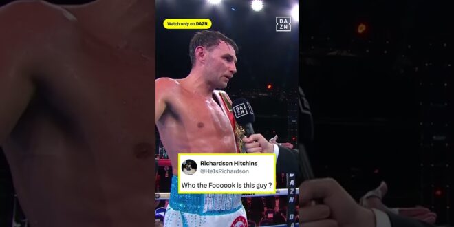 Sean McComb wants to fight Richardson Hitchens NEXT! 🏆= – Boxing News